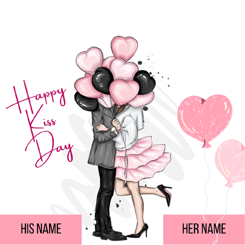 Happy Kiss Day New Image For Whatsapp Message