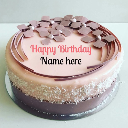 Write Name On Special Birthday Cake For Dear Mother