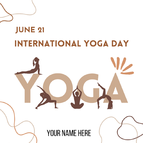 International Day Of Yoga Best Image With Name On It