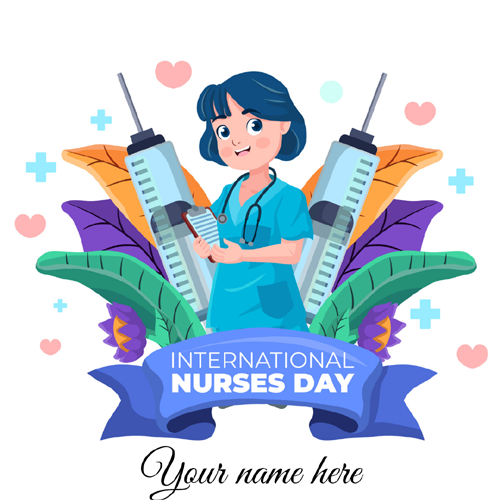 International Nurses Day Greeting Card For Nurse 