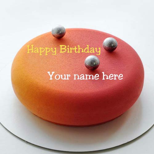 Generate Name On Birthday Cake For Father