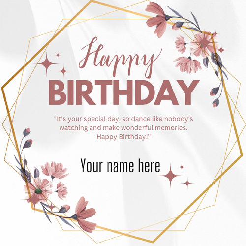 Happy Birthday Greeting Card Free Download