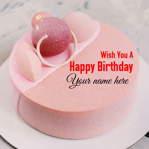 Wish You A Happy Birthday Cake With Name For Love