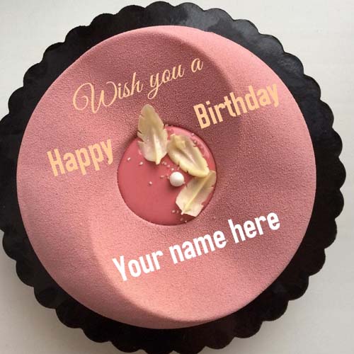 Wish You A Happy Birthday Cake With Name For Mother
