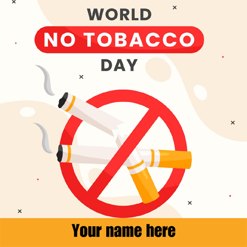World No Tobacco Day Image For Social Awareness