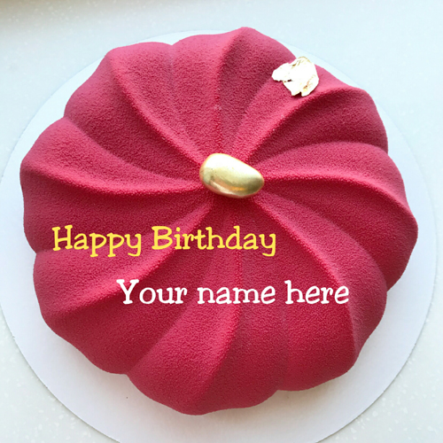 Beautiful Birthday Cake With Name On It For Mom