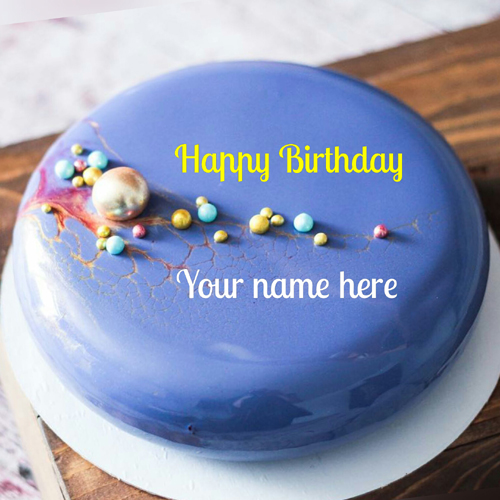 Creative Birthday Cake With Name For Husband