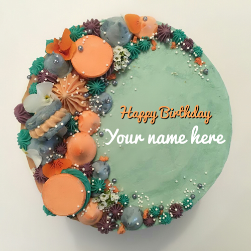 Multipurpose Beautiful Birthday Wishes Cake With Name