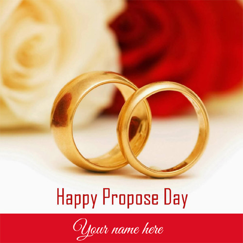 Happy Propose Day Image With Name For Whatsapp