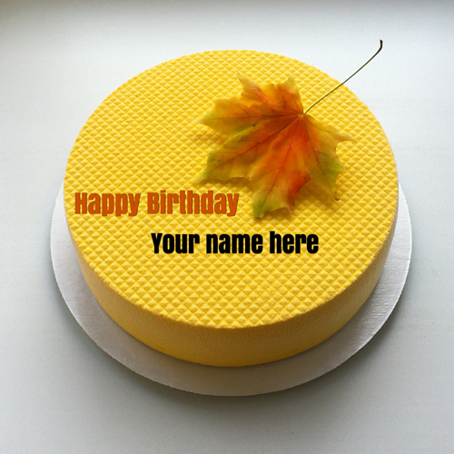 Beautiful Pineapple Birthday Cake With Name For Mother