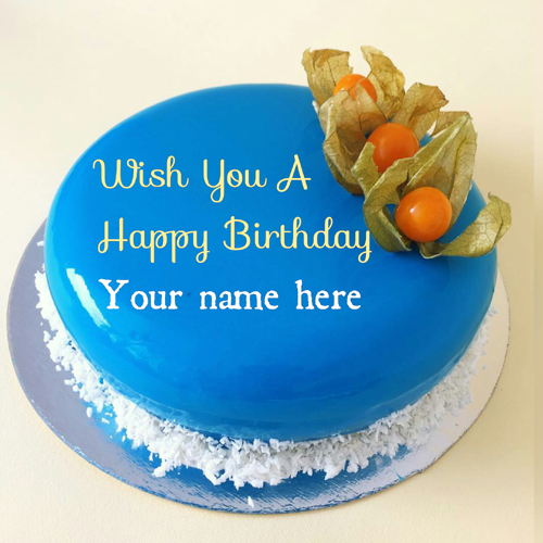 Generate Name On Birthday Cake For Boyfriend