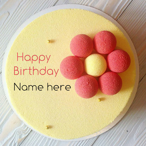 Write Mother Name On Velvet Birthday Cake